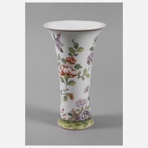 Augarten Wien Trompetenvase "Indischmalerei"