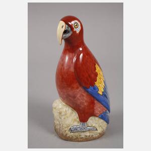 Herend Ungarn Papagei und Thüringer Tukan