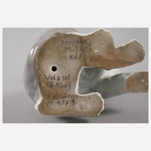 Heubach Lichte sitzende Katze