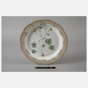 Kopenhagen runde Platte "Flora Danica"