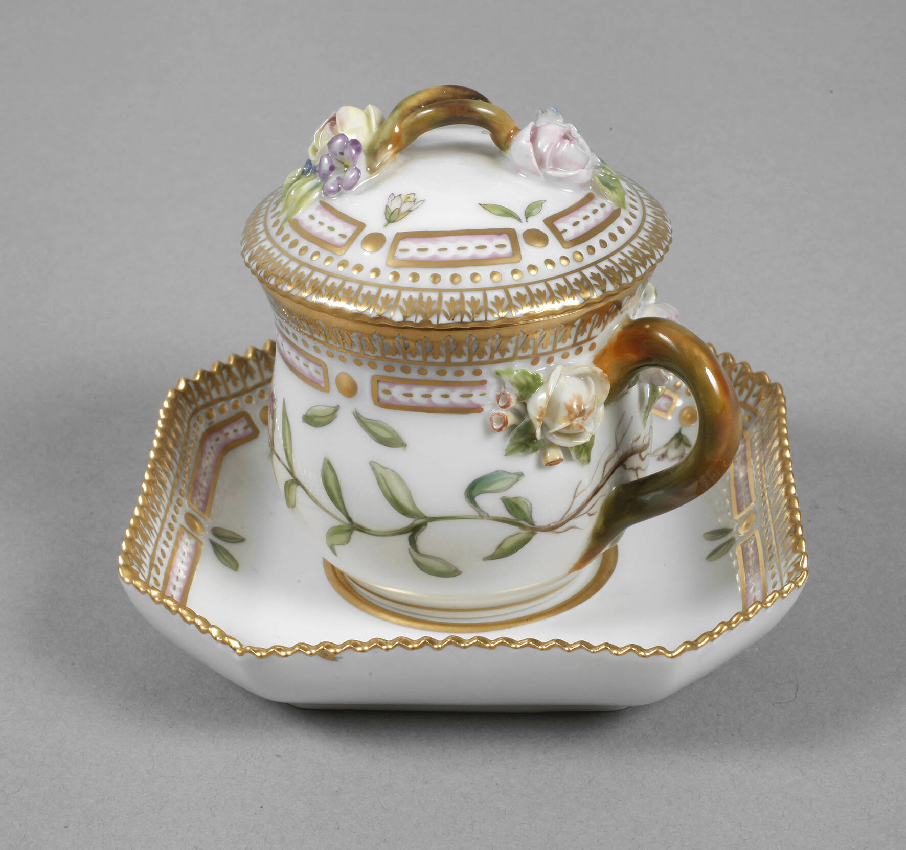 Kopenhagen Cremetöpfchen "Flora Danica"