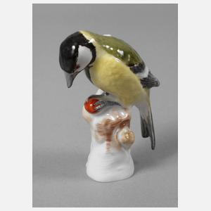 KPM Berlin "Meise mit Beere"