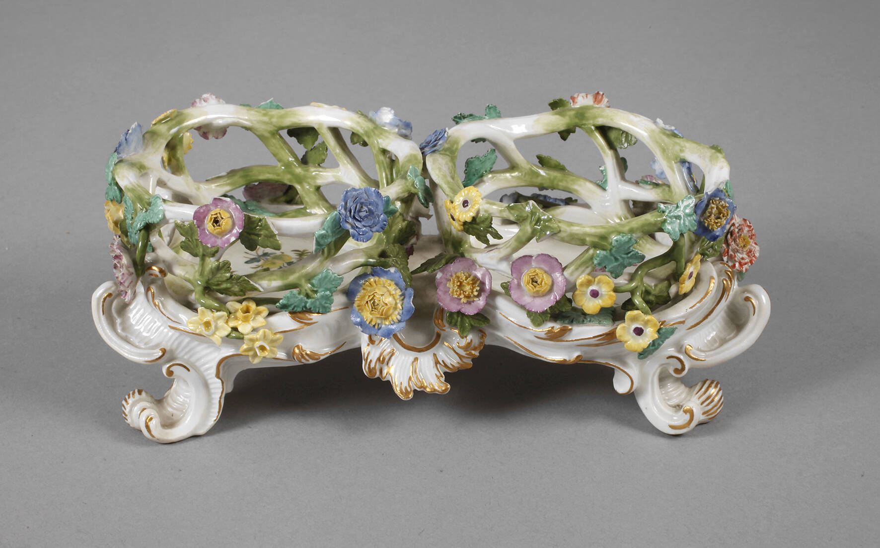 Meissen seltenes barockes Présentoir