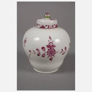 Meissen kleine Deckelvase Marcolini-Zeit