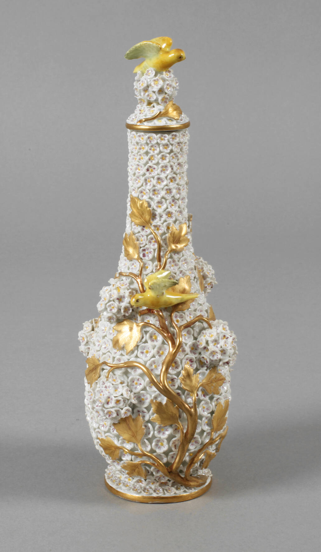 Meissen kleine Schneeballvase