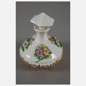 Meissen ungewöhnlicher Flakon "Pressglasoptik"