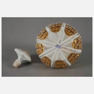 Meissen ungewöhnlicher Flakon "Pressglasoptik"