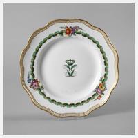 Meissen Teller König Georg von Sachsen111