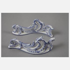 Meissen zwei Paar Aufsteller