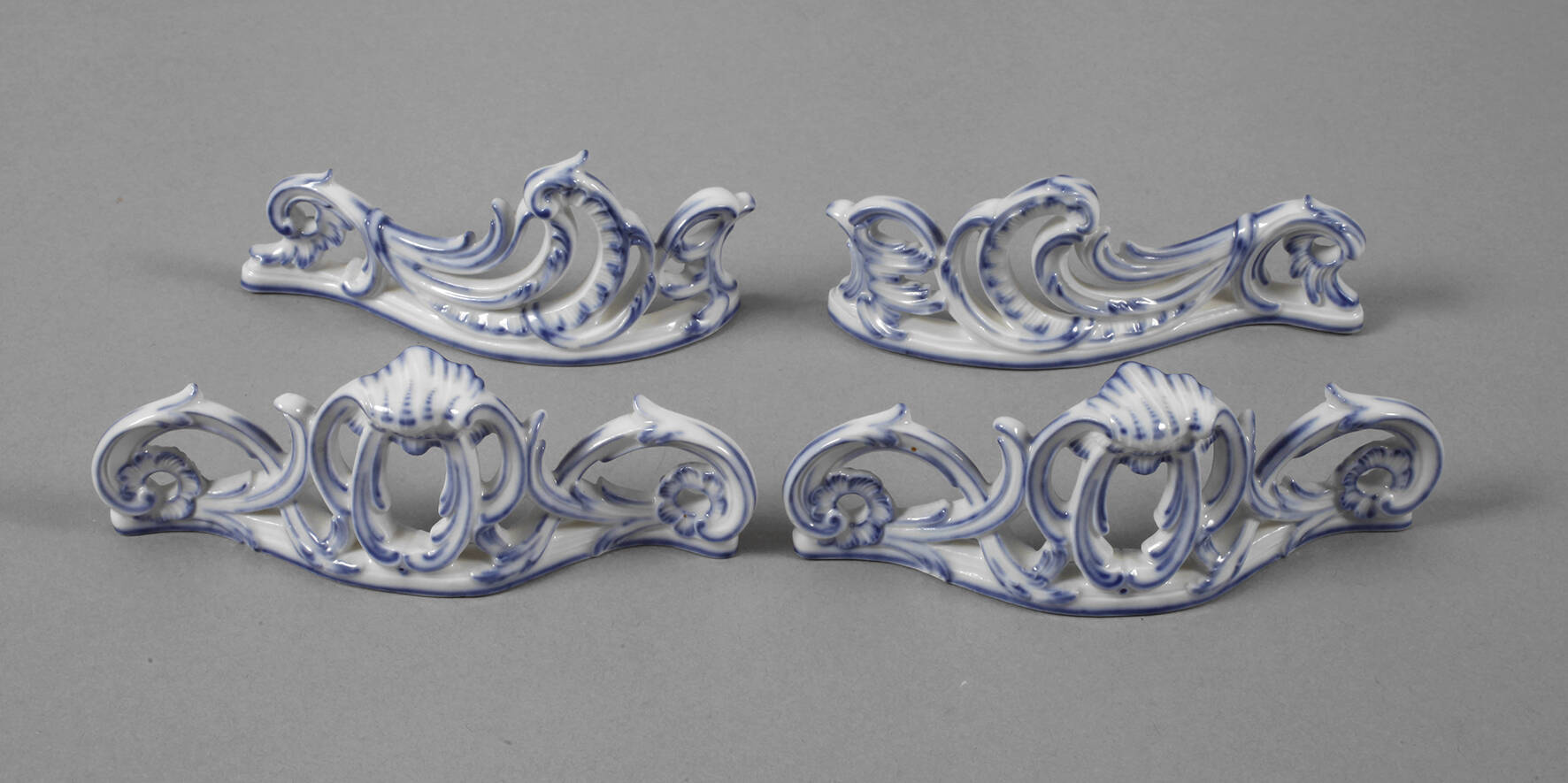 Meissen zwei Paar Aufsteller