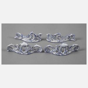 Meissen zwei Paar Aufsteller