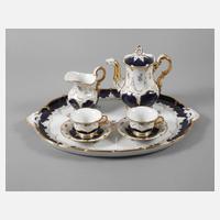 Meissen prunkvolles Tête-à-Tête "B-Form"111