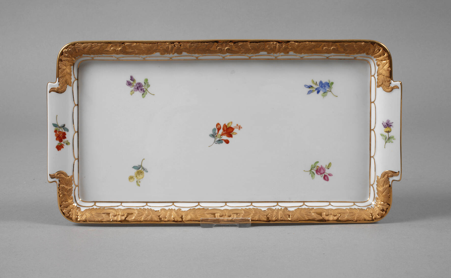 Meissen Königskuchenplatte "X-Form"