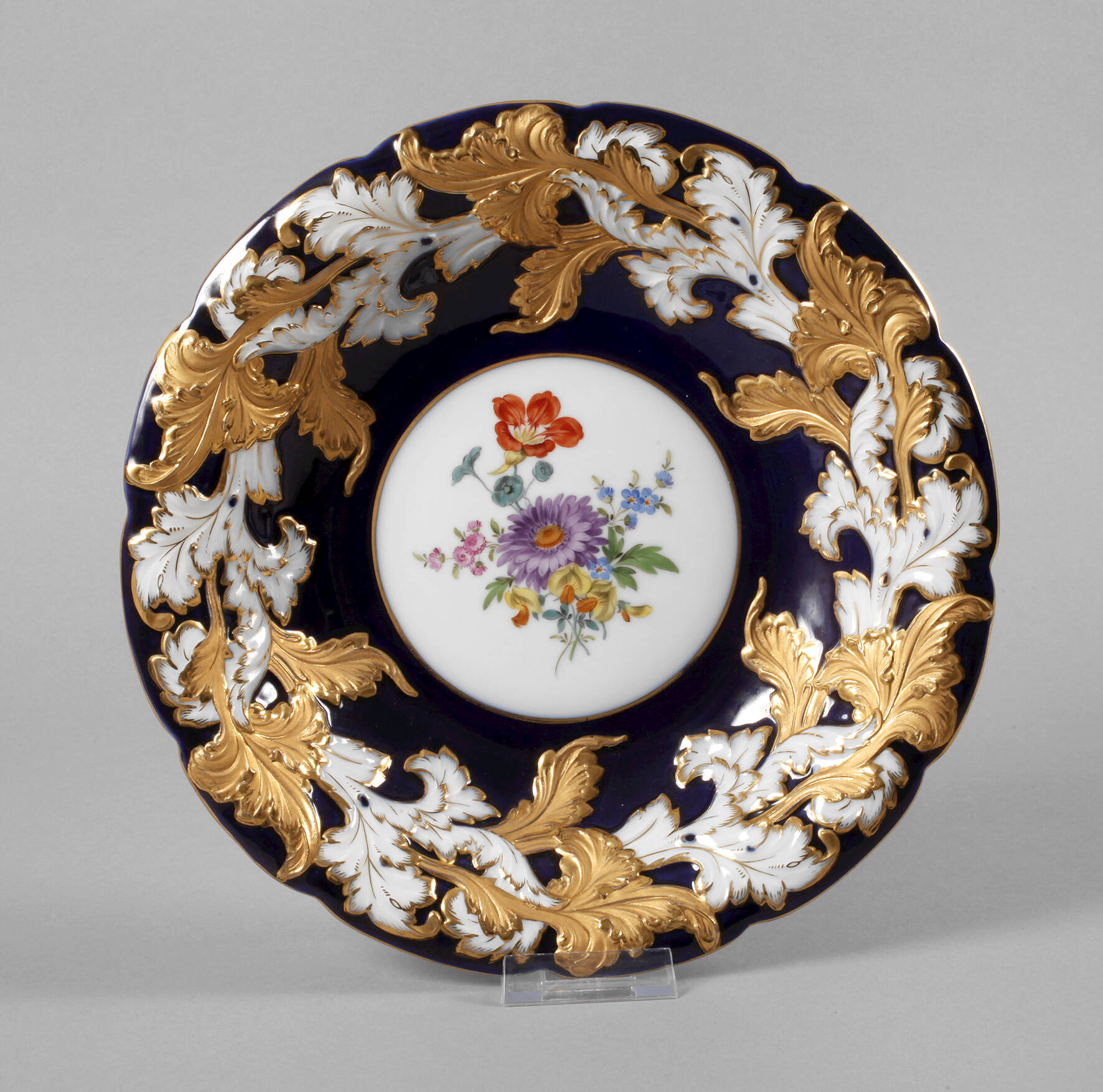 Meissen Prunkschale "Blumenbukett"