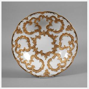Meissen Prunkschale Golddekor