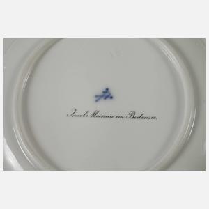 Meissen kleiner Ansichtenteller Insel Mainau