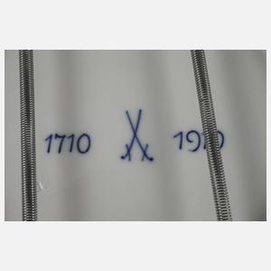 Meissen Jubiläumsteller Königreich Sachsen