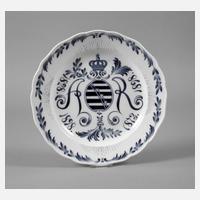 Meissen Jubiläumsteller Albert von Sachsen111