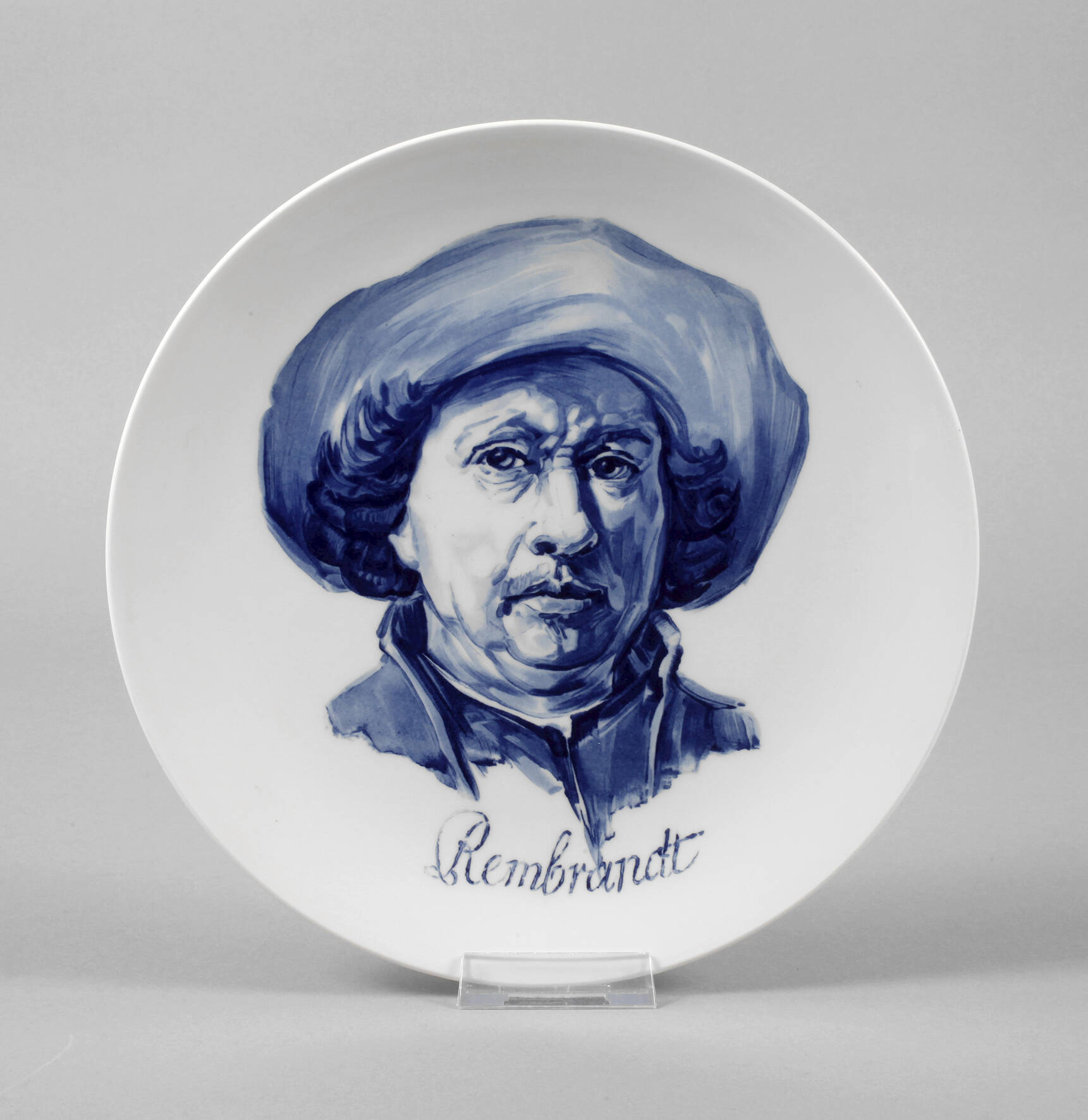 Meissen Wandteller "Rembrandt"