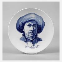 Meissen Wandteller "Rembrandt"111