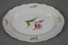 Meissen Paar ovale Platten "Blume 1"