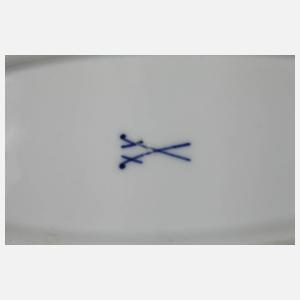 Meissen Paar ovale Platten "Blume 1"