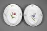 Meissen Paar ovale Platten "Blume 1"