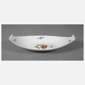 Meissen große Gondelschale "Blume 1"