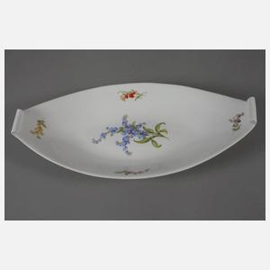 Meissen große Gondelschale "Blume 1"