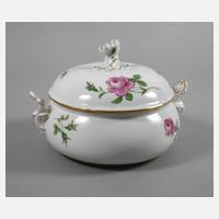 Meissen Deckelterrine "Rote Rose"111