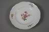 Meissen fünf Beilagenteller "Blume 1"