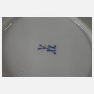 Meissen fünf Beilagenteller "Blume 1"