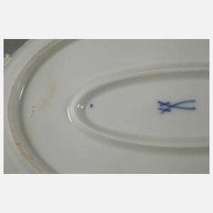 Meissen Durchbruchschale und Durchbruchteller