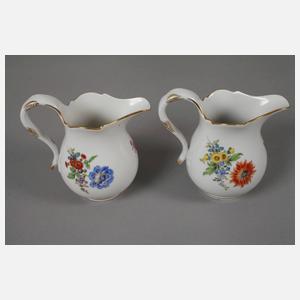 Meissen Kaffeeservice "Blume 3 schräg"