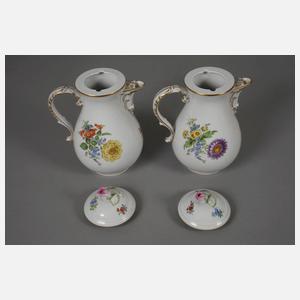 Meissen Kaffeeservice "Blume 3 schräg"