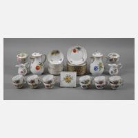 Meissen Kaffeeservice "Blume 3 schräg"111