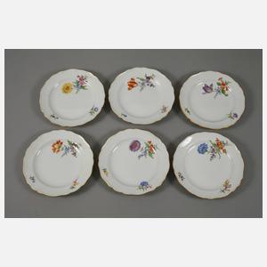 Meissen Kaffeeservice "Blume 3, schräg"