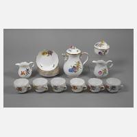 Meissen Mokkaservice "Blume 3"111