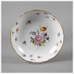 Meissen runde Schale "Blumenbukett"