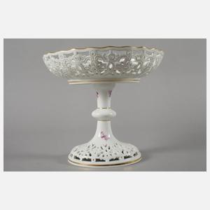 Meissen Tafelaufsatz "Blumenbukett, purpur"