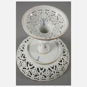 Meissen Tafelaufsatz "Blumenbukett, purpur"