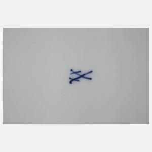 Meissen runde Schale "Blumen und Insekten"