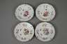 Meissen Konvolut Teller "Blumen und Insekten"