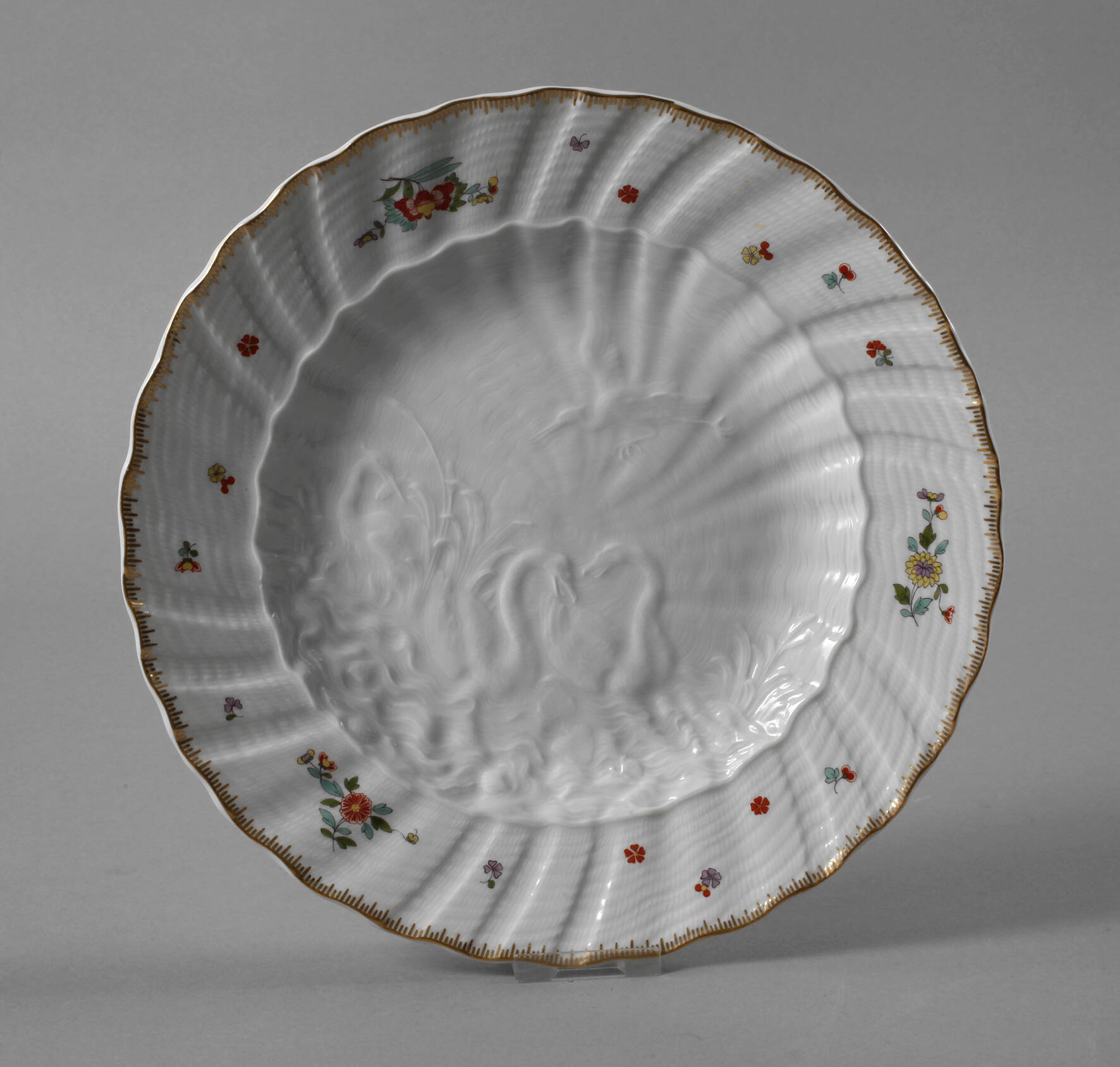 Meissen Speiseteller aus dem Schwanenservice