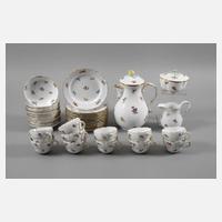 Meissen Kaffeeservice Streublümchendekor111