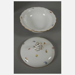 Meissen Speiseservice Streublümchendekor