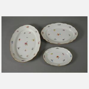 Meissen Speiseservice Streublümchendekor