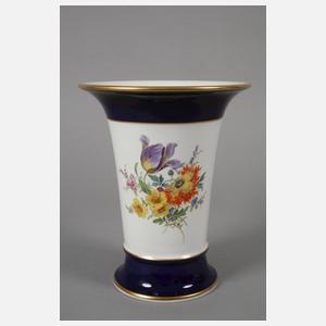 Meissen Trompetenvase "Blumenbukett"