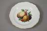 Meissen drei Dessertteller "Fruchtmalerei"