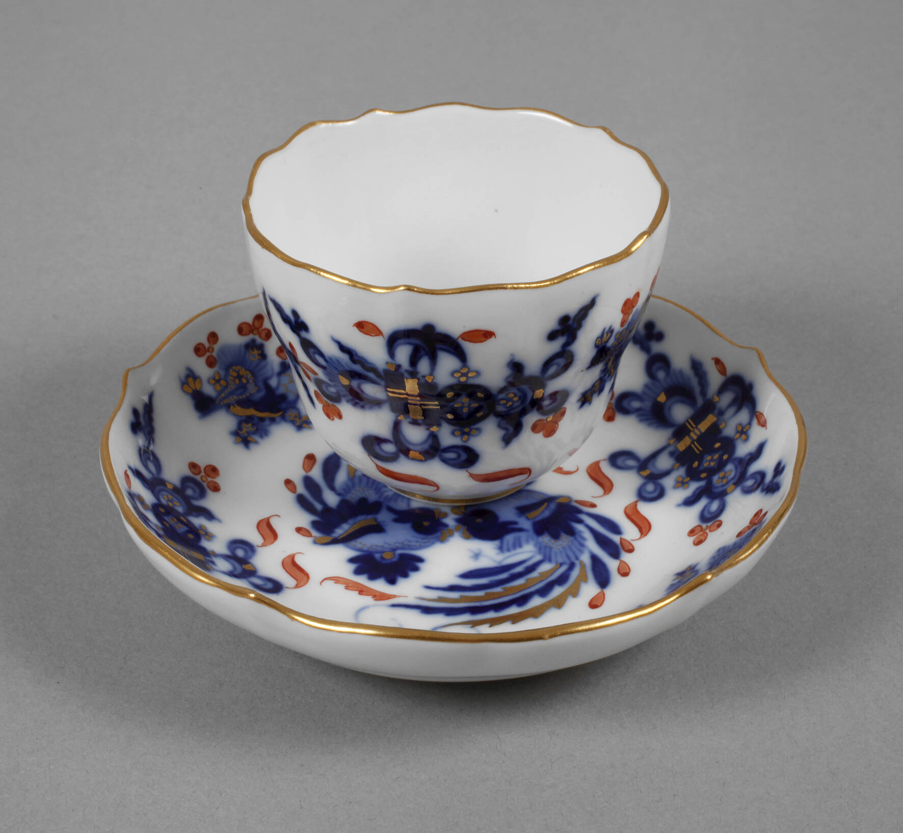 Meissen Mokkatasse "Reicher Drache, kobaltblau"